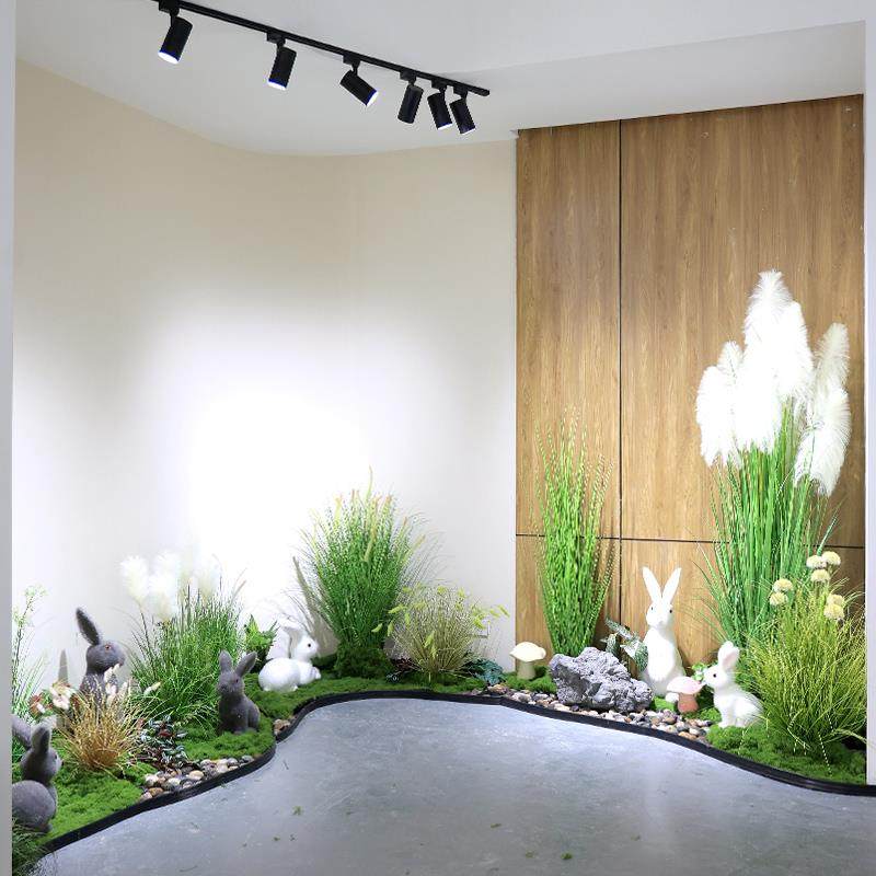 仿真芦假苇狗观FH33尾草景造楼景橱窗落地摆件梯下拐角落网红植物,鲜花速递/花卉仿真/绿植园艺,仿真花,淘宝优惠券,粉丝福利购,淘宝优惠卷