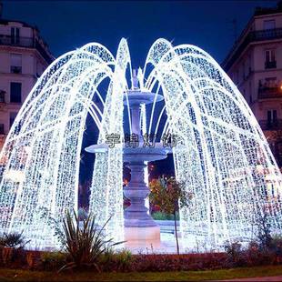 过年装饰美陈灯会LD仿物真动草坪灯光灯展花喷泉造节YJ-TAZXD型E