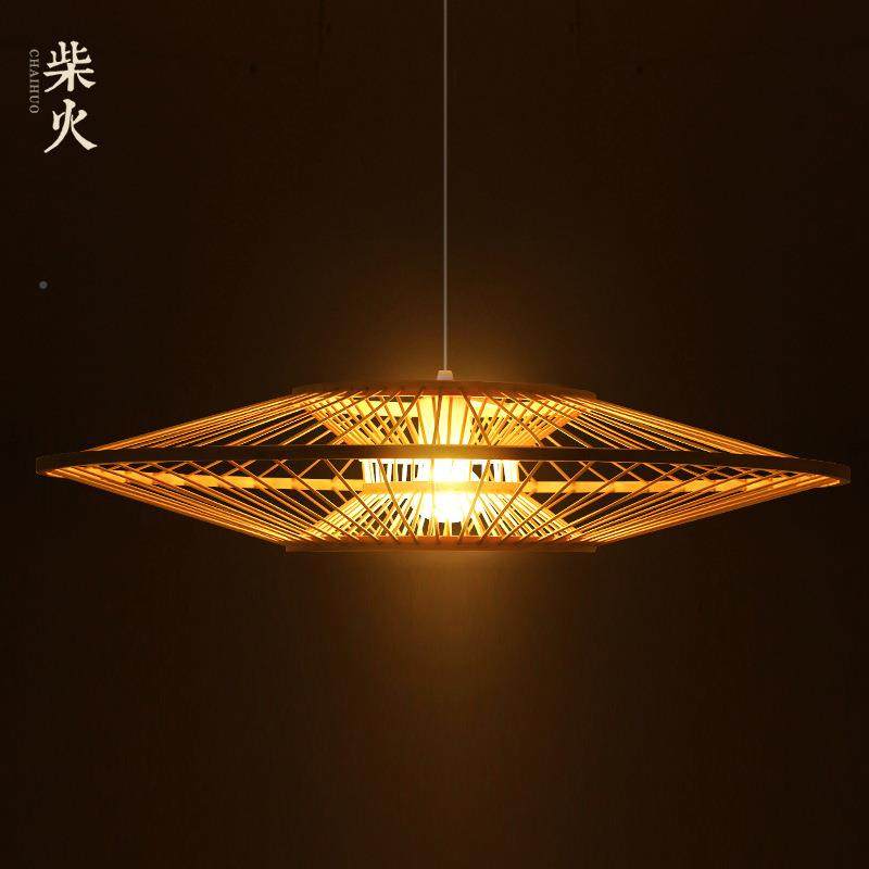 日卧式灯茶室客厅灯具餐吊厅室书房灯竹艺民宿竹榻榻米中式570编,家装灯饰光源,智能吊灯,淘宝优惠券,粉丝福利购,淘宝优惠卷