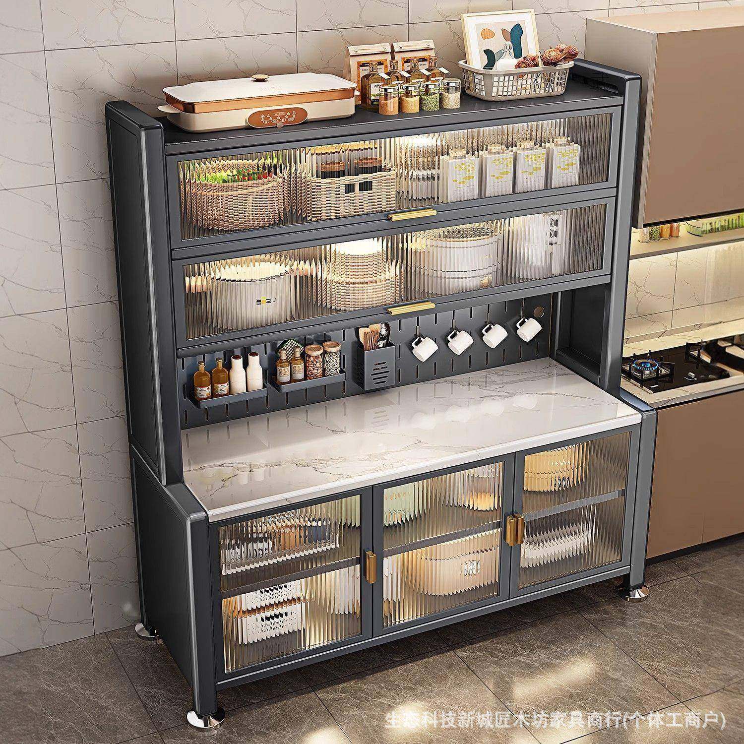 特厚岩板厨房物架多层多功能餐置边柜储物10271456橱柜子儿喂养婴,厨房/烹饪用具,抹布架/厨房清洁收纳架,淘宝优惠券,粉丝福利购,淘宝优惠卷