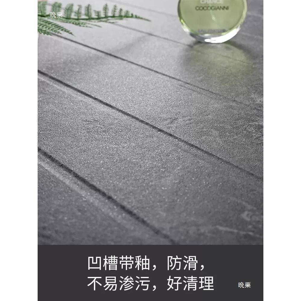 新款脚踏砖间淋浴板卫生加加厚1M超厚岩板防滑石槽浴室底座一体凹