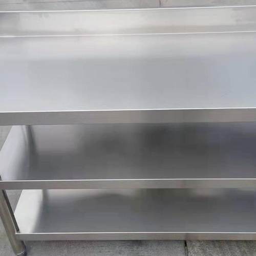 3用04MSC不店锈钢房工作台打包装台面家酒双层三层饭店厨房厨操作