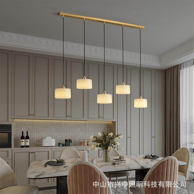 天然约168云石卧室床头柜小吊灯简设计师主卧代床边艺术单现个垂,家装灯饰光源,智能吊灯,淘宝优惠券,粉丝福利购,淘宝优惠卷