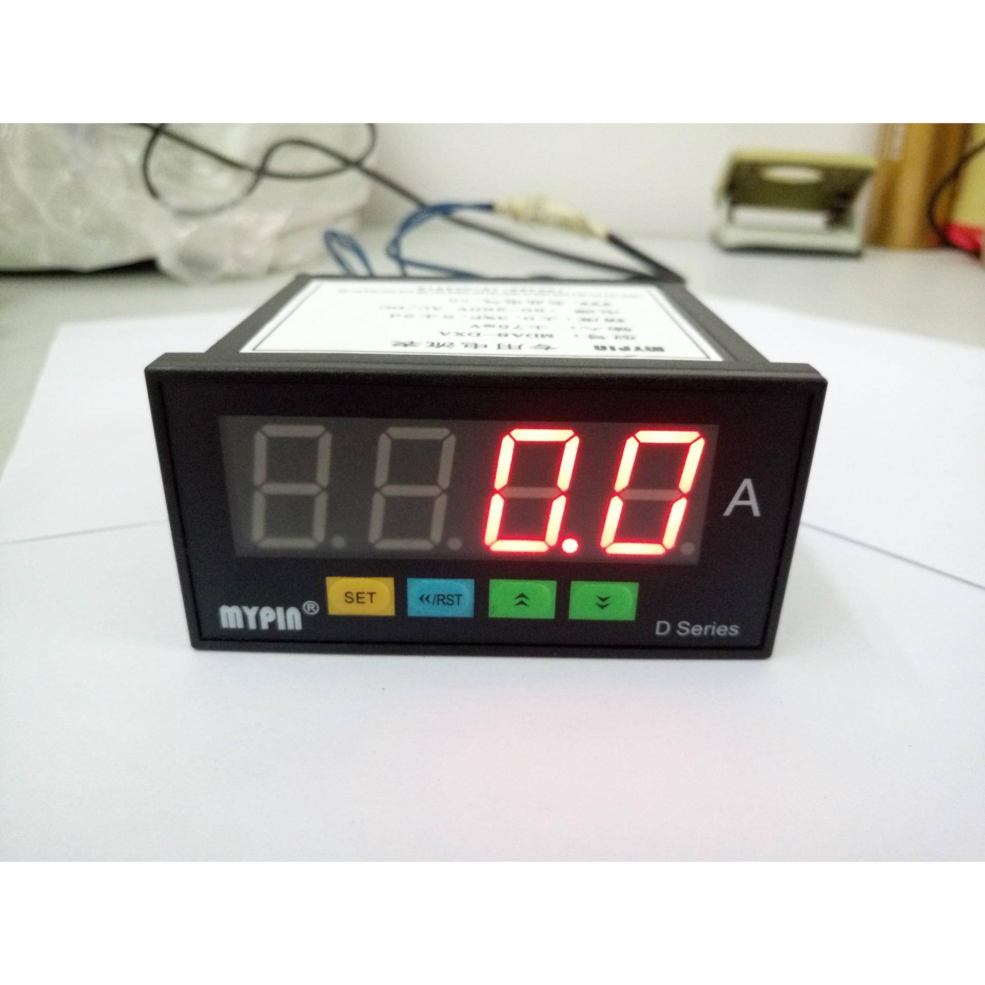 数显电仪表MDH8相-1A单交流电表VGC正力四位数字流式测量电流表