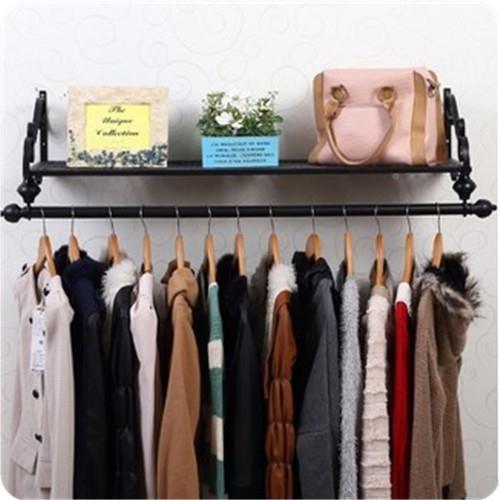 佳华铁艺挂服装架ZHIMU040服示架上墙架挂装壁展衣架