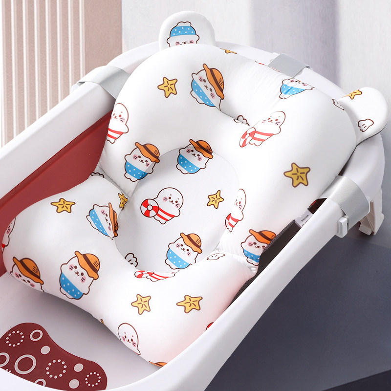 婴儿洗澡躺托宝宝悬浮浴垫浴盆浴网神器新生儿通用网兜垫海绵浴架,婴童用品,浴网/浴兜/浴架/浴托,淘宝优惠券,粉丝福利购,淘宝优惠卷