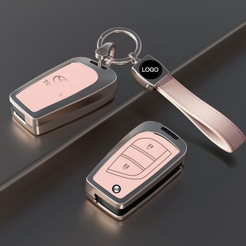 适用丰田凯美瑞钥匙套雷凌锋兰达卡罗拉亚洲龙荣放奕泽扣包金属壳