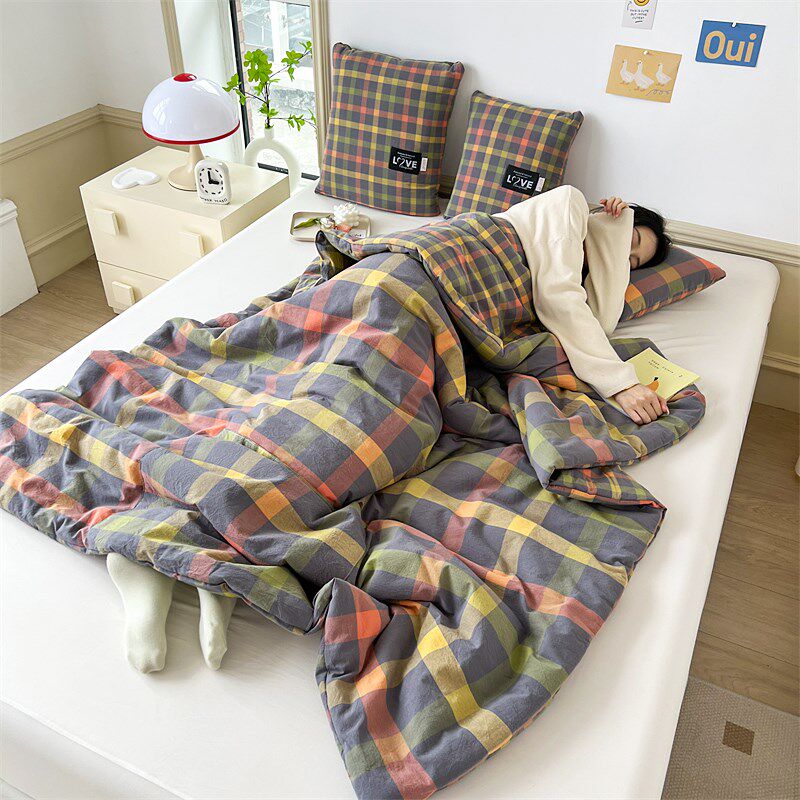 全棉抱枕被子两用午睡沙发靠枕二合一枕头被冬天加厚车用折叠毯子,居家布艺,抱枕被,淘宝优惠券,粉丝福利购,淘宝优惠卷