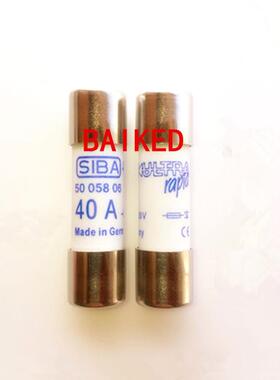 SI5BA500180640AaR500V保险丝管5005806100KA4X51MM熔断器