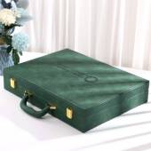 阿拉皮伯出口橱柜KSG品展示样玻色卡手提箱瓷砖大理石样板璃收纳