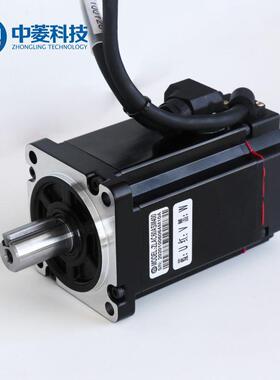 服中菱科技400W直流60伺电机ZLAC60AS套装7306驱动6V低压0.6N.m激