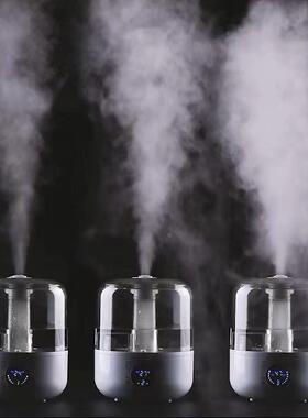 芊加湿器家韩用静音卧你43125室大容量空气上水迷加办公室桌面加