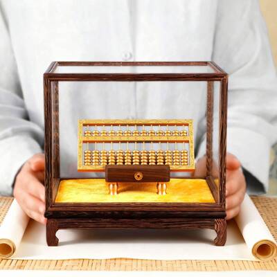 开业大吉高1档招米实算友盘摆件办公室朋新店开店乔迁用中节秋礼