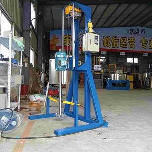 变频调拌速电动分散机可升降工液体原料HBZ混化合搅拌机简易搅设