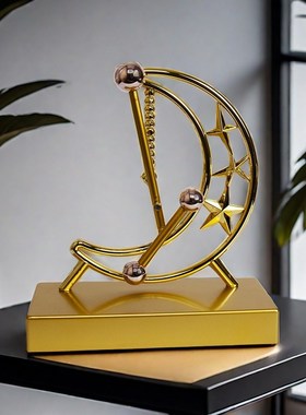 解压神器永动机混沌摆件桌面创意物理初中男生生日礼物办公室装饰