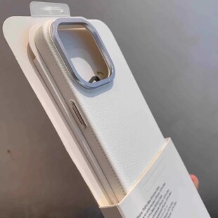 适用苹果17promax手机壳新款荔枝纹iPhone16高级15外壳全包13Pro轻薄情侣男女plus防摔保护套皮革纹12硬耐脏