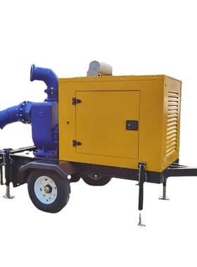 拖车防式1800立方柴油水大泽动TO18力00TO20EWPM泵汛抗洪应急抽水