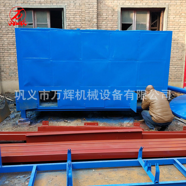 果木屑连续式炭化机 无烟环保气流式原木炭化炉 机制吊装木炭炉
