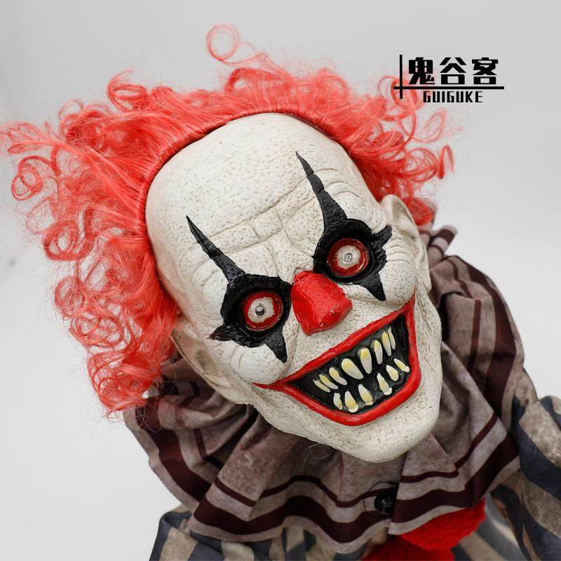 万圣节新款跳扑出声小丑摆饰控电动酒吧鬼屋密室氛弹839布围置道,节庆用品/礼品,节日装扮用品,淘宝优惠券,粉丝福利购,淘宝优惠卷