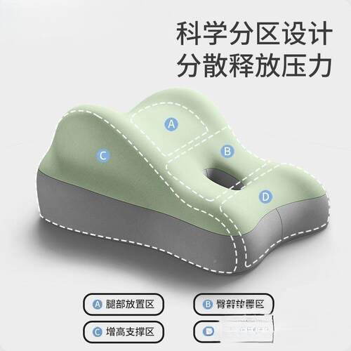 床头屁趴睡沙发垫床上臀部抬半SGK高多功能枕头股垫靠加厚躺靠背