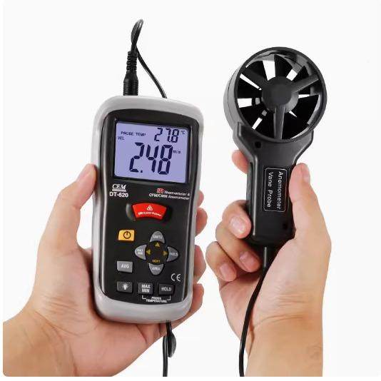 华-DT-620盛昌牌风速表DT62手0持式风速风温风速测试红外仪线测量