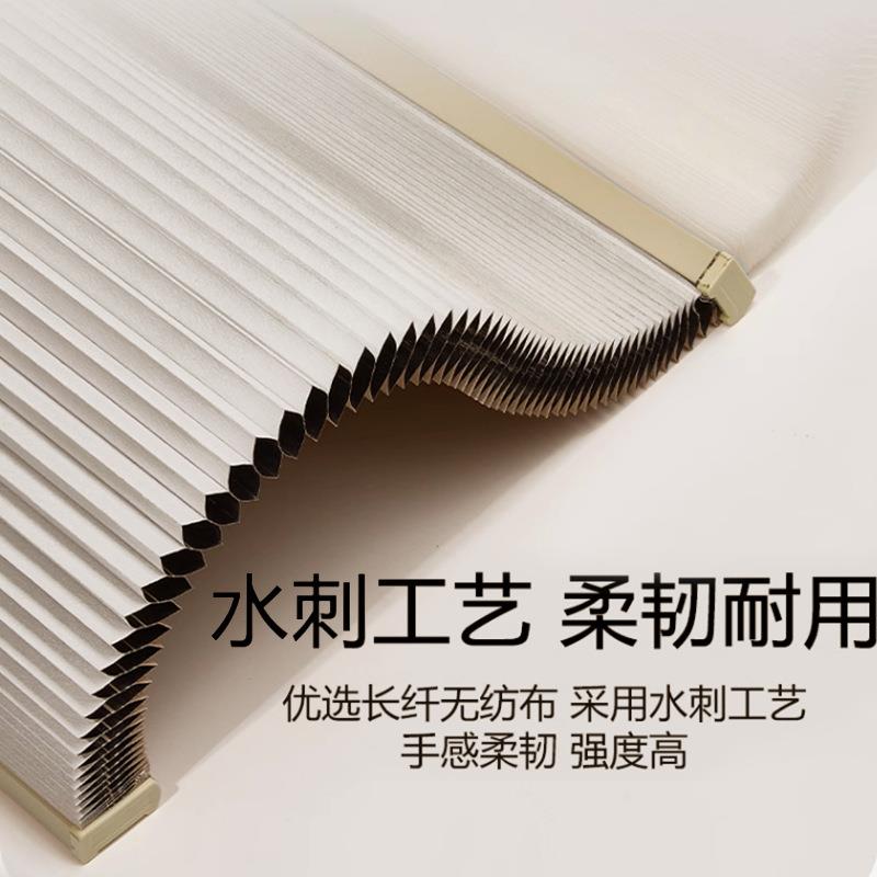 免打孔日蜂巢帘全遮光窗厅书房卧室蜂窝帘夜电动009客遮阳百叶帘