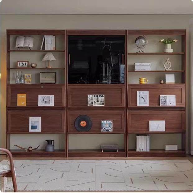 北美黑胡桃木实OFO书柜客厅墙组合柜日式樱桃储木落地物收纳整书,鲜花速递/花卉仿真/绿植园艺,其它园艺用品,淘宝优惠券,粉丝福利购,淘宝优惠卷