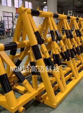 可移动防撞护NGM-JM栏电撞动拒马栏小护区学校门口防冲路障伸缩拒