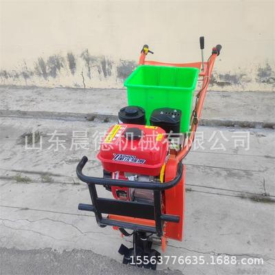 三行汽油施播种机轮独追手推耘肥HMI耕小麦肥机