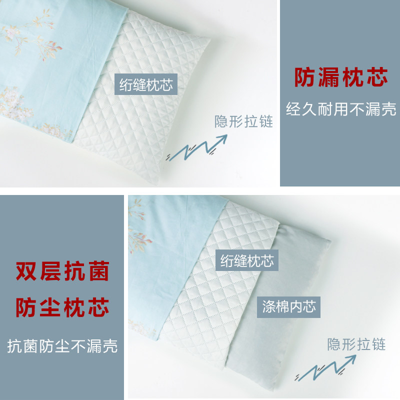 荞麦枕头成人儿童全荞麦皮壳枕芯护颈椎助睡眠宿舍家用大人单人硬