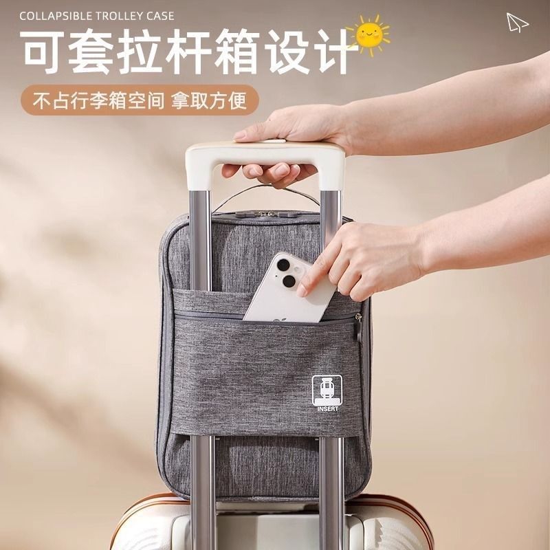 鞋子收纳袋出差旅行可携式行李箱鞋包鞋套收纳盒防尘装鞋子收纳神