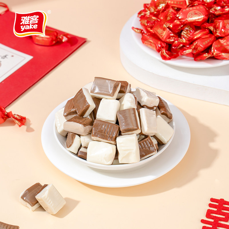 雅客龙凤喜糖500g婚庆喜糖结婚糖果喜庆糖果伴手礼年货年糖送人