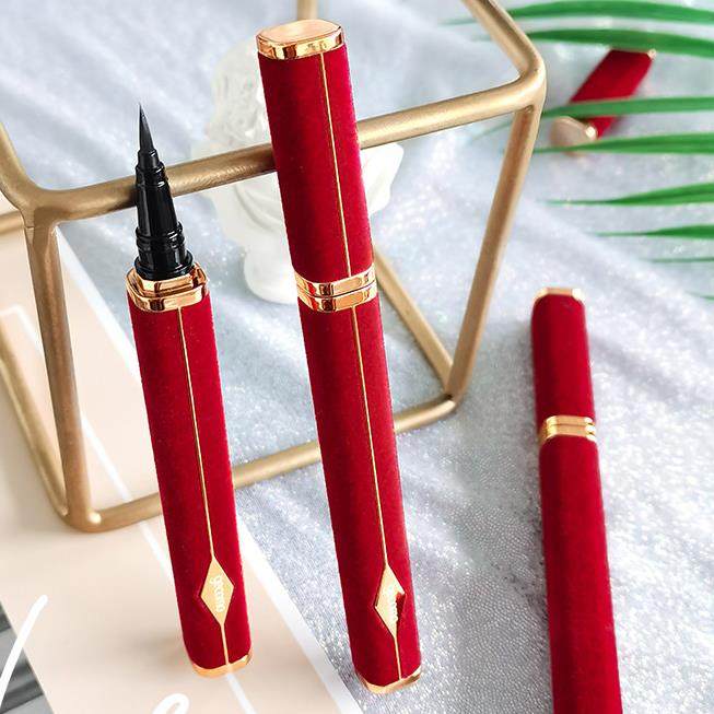 日本正品眼线笔防水持久不晕染女超软细头极细速干初学者眼线液笔