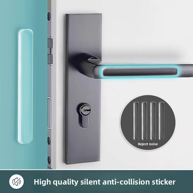 通用防撞贴硅胶静音垫冰箱门贴门挡条防碰撞神器柜门后颗粒墙贴