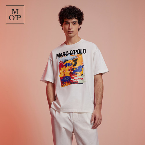 MOP鱼跃龙门纯棉短袖T恤
