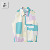 TRAVEL系列涂鸦色彩衬衫 Polo 新款 Marc CITY MOP春季 时尚