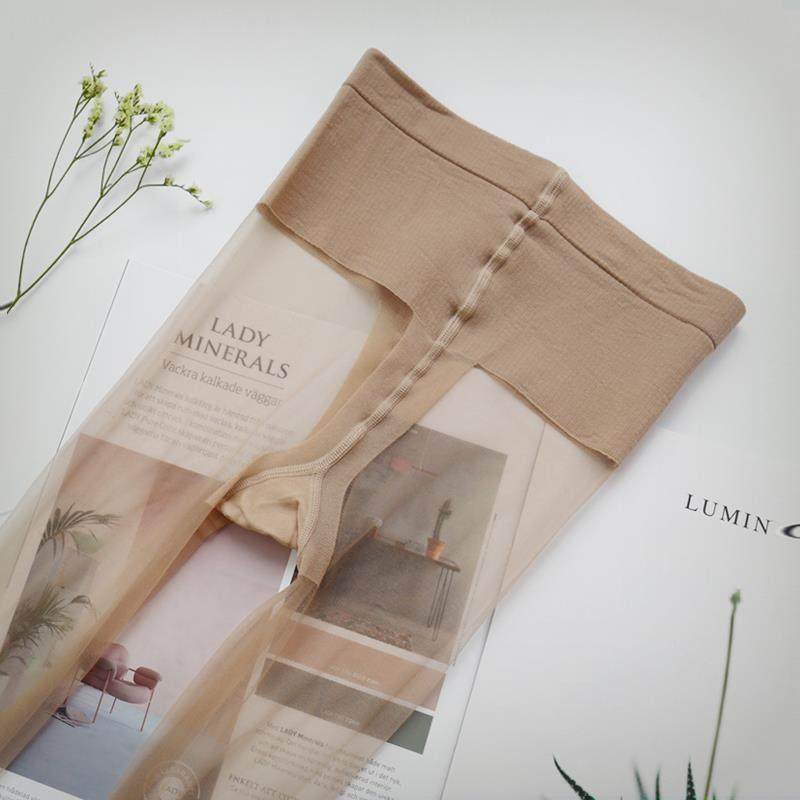 日本0d丝袜超薄隐形全透明女夏季防勾丝不掉档肉色光腿神器连裤袜