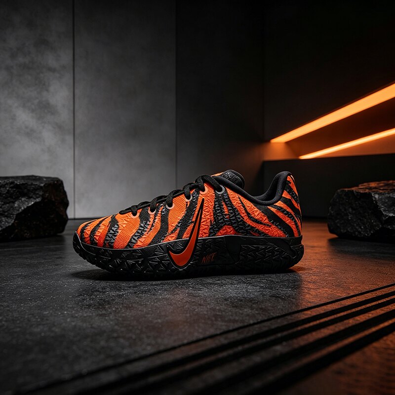 NIKE耐克童鞋新款Ja 3莫蓝特3代缓震实战篮球鞋运动鞋 IV2622-800图片