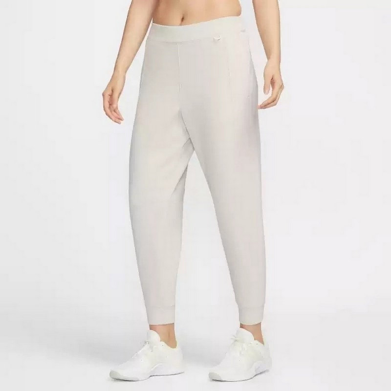 NIKE耐克女裤秋冬季新款卫裤运动休闲宽松针织收口长裤HQ8185-104