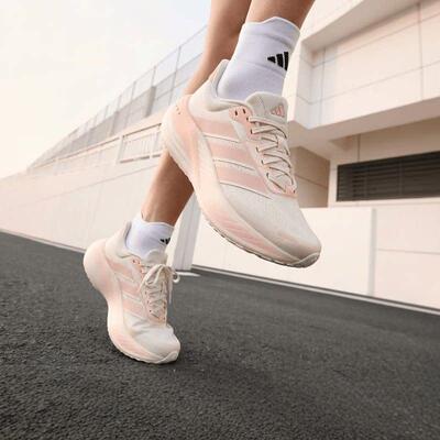 adidas阿迪达斯漫航系列跑步鞋女CUSHIONNOVA超轻运动鞋 KK2374