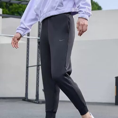 Nike耐克长裤女子THERMA-FIT运动裤收口束脚裤保暖卫裤FB5432-010