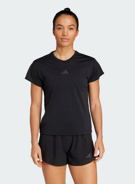 adidas阿迪达斯夏女运动健身短袖圆领T恤CLIMACOOL舒爽面料JX7429