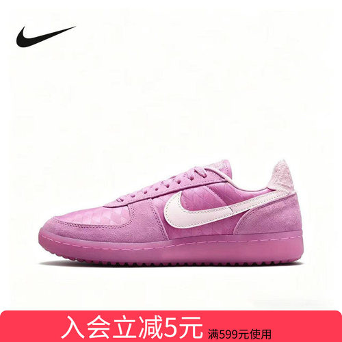 Nike耐克女鞋夏新款Field General刺绣薄底运动鞋板鞋 IH2487-500