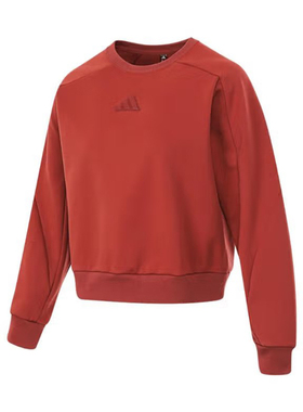 adidas阿迪达斯春新款女卫衣运动休闲宽松圆领套头衫 JM8763