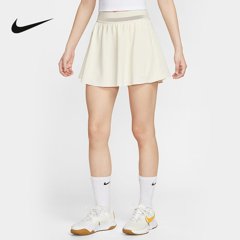 Nike耐克女子秋季新款网球训练健身透气速干运动半身裙II0468-047