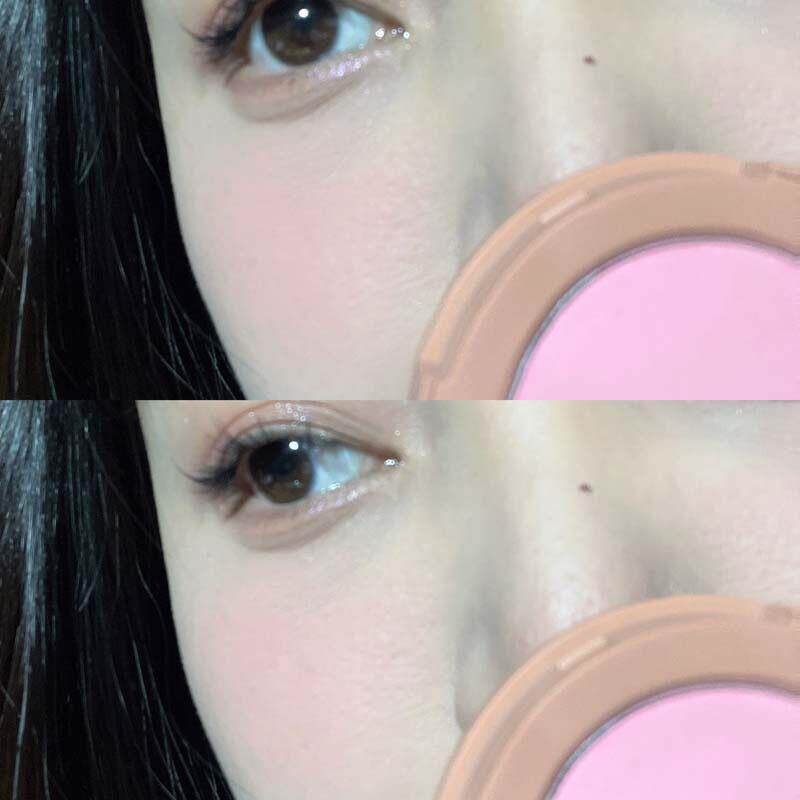 正品大牌单色腮红眼影一体盘柔雾哑光防水低饱和嫩妹蜜桃橘色