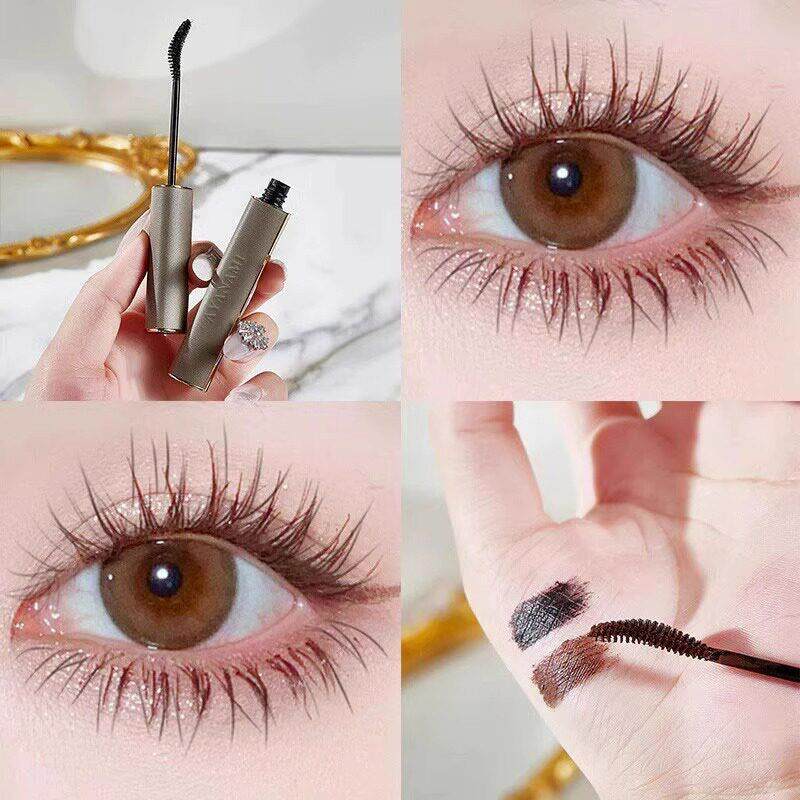 睫毛膏防水防汗纤长卷翘不晕染持久定型浓密弯月刷头爆款官方正品