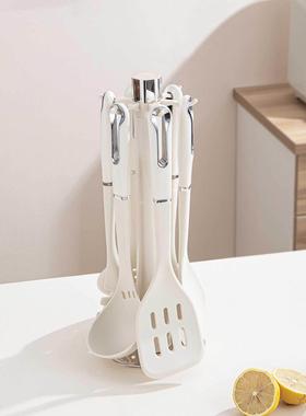 日本高端白色硅胶抹刀厨具套装家用食品级不粘锅专用烹饪抹刀