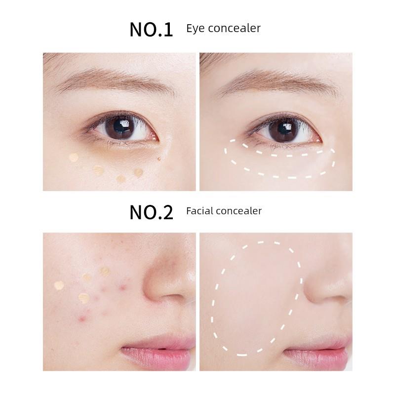 专柜粉底液隔离bb霜遮瑕持久不脱妆定妆粉化妆品套装全套