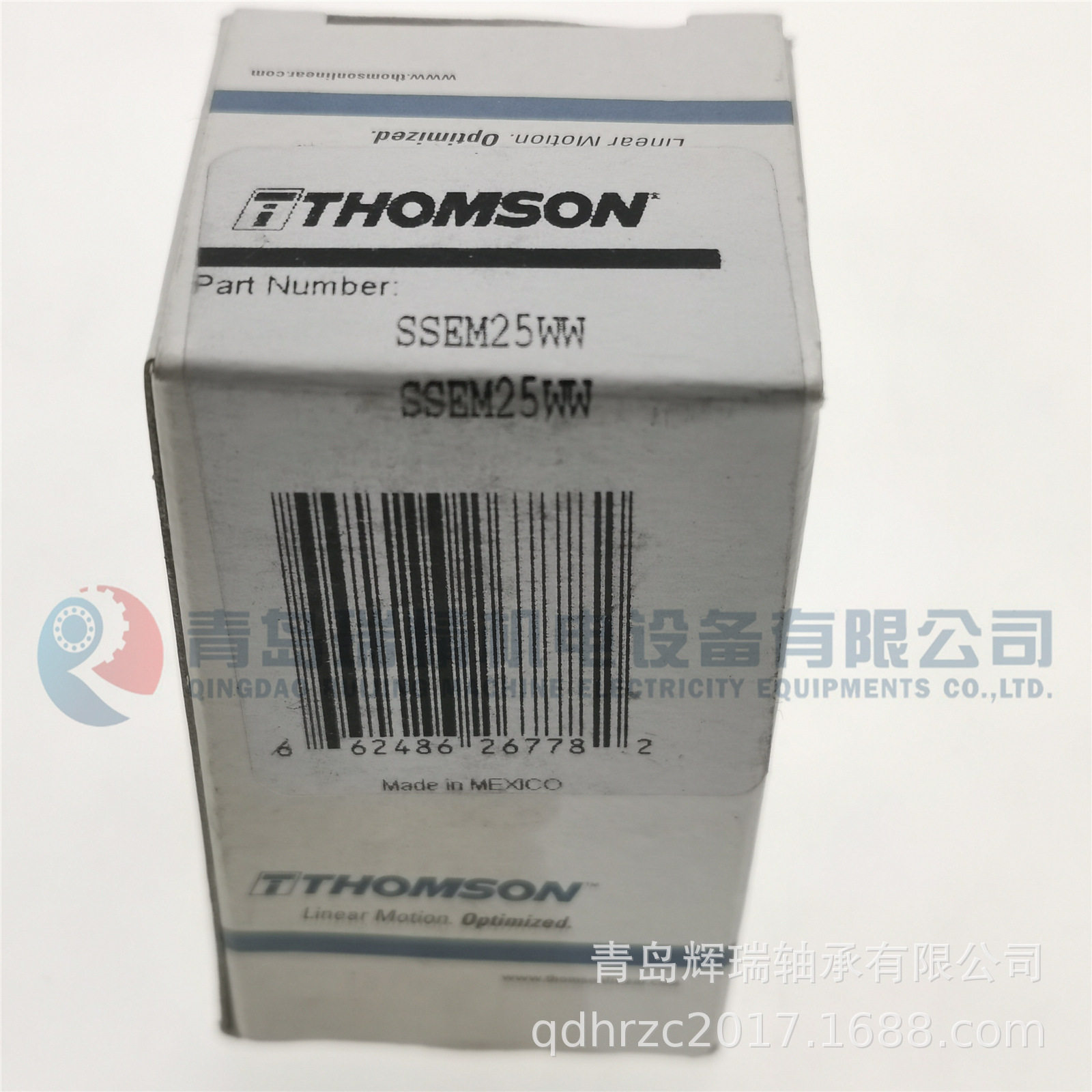THOMSON塑料直线轴承SSEM25WW内径25mm外径40mm长度58mm